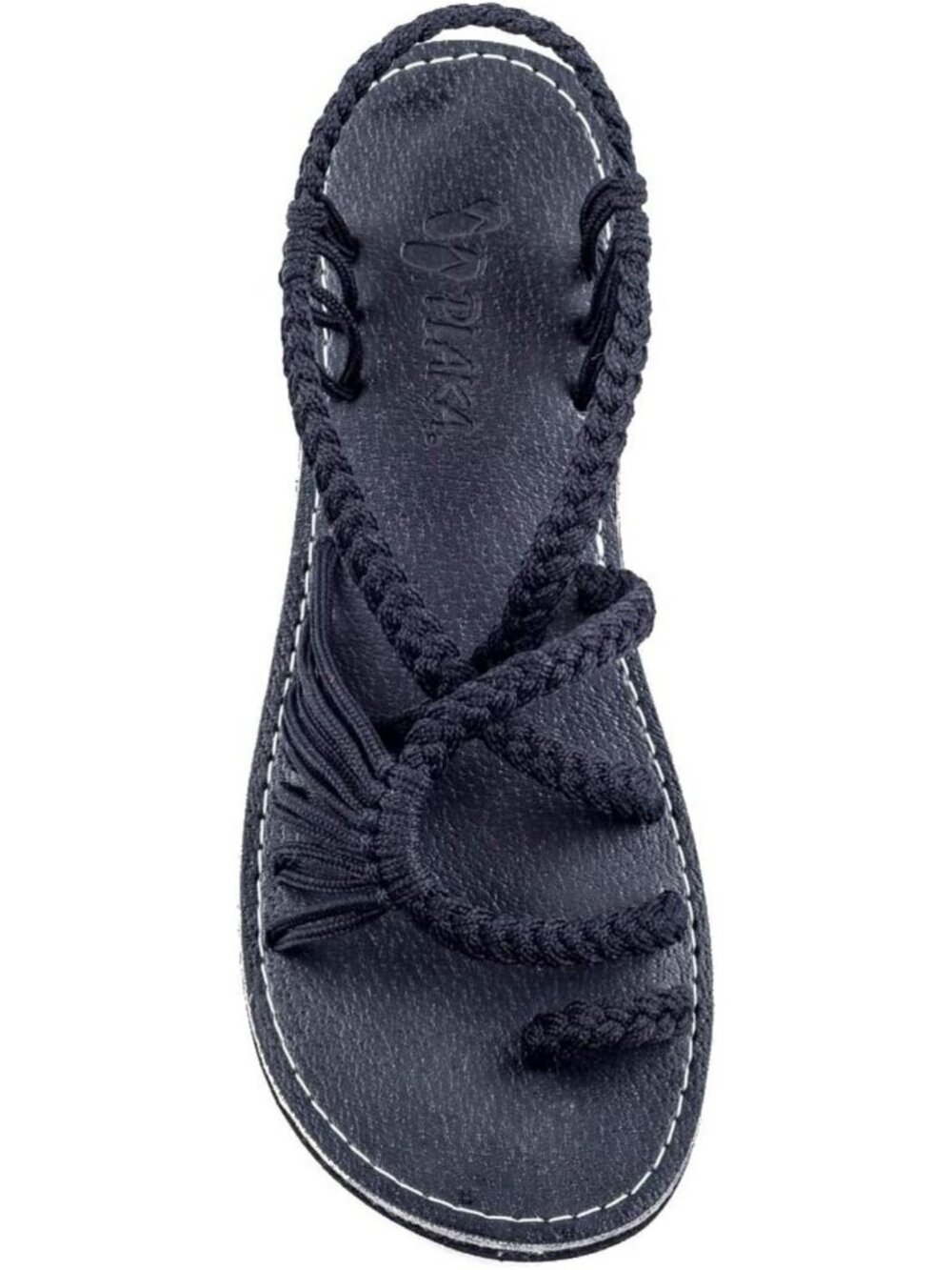 Stylish Palm Leaf Strappy Sandals for Women - Perfect Beach & Summer Footwear